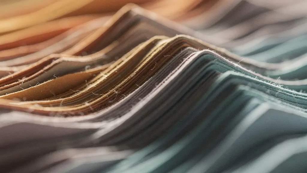 Macro shot of abstract textures representing emotional landscapes