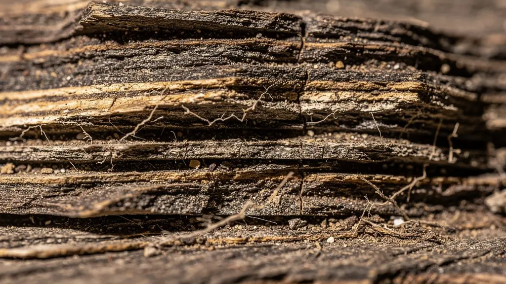 Macro shot of textured surface showing accumulation patterns representing invisible damage over time